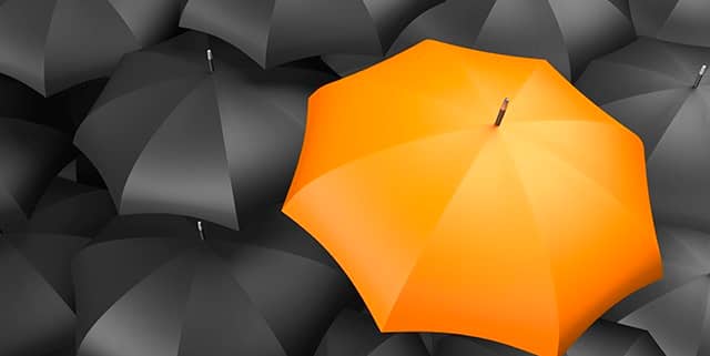 orangea paraplyet